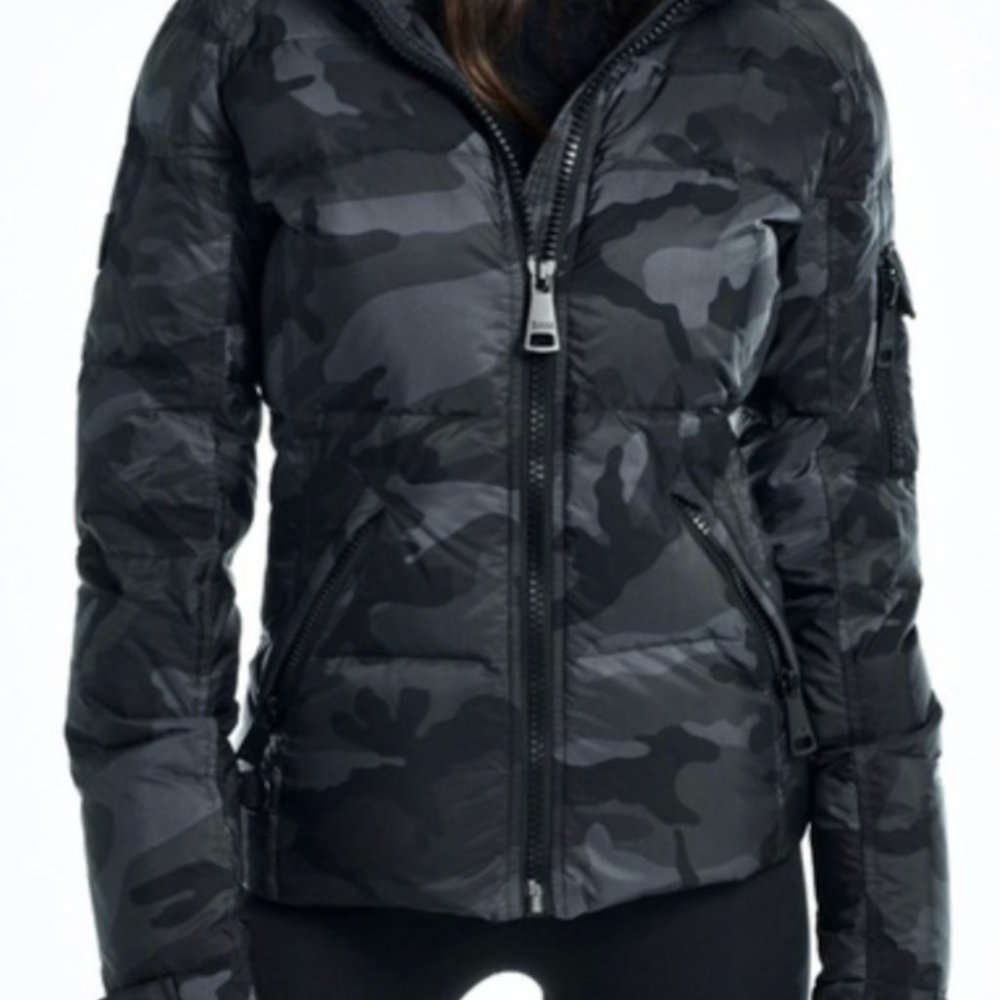 SAM. Camo Winter Medium Freestyle Down Puffer Jacket